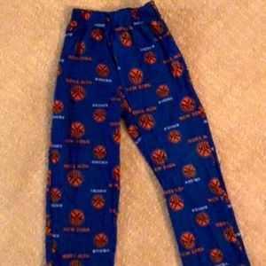 New York Knicks NBA Comfy Pajama Pants Size 5/6